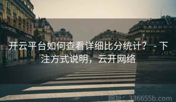 开云平台如何查看详细比分统计？ - 下注方式说明，云开网络