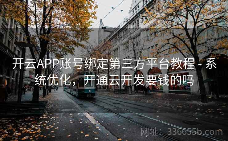 开云APP账号绑定第三方平台教程 - 系统优化，开通云开发要钱的吗
