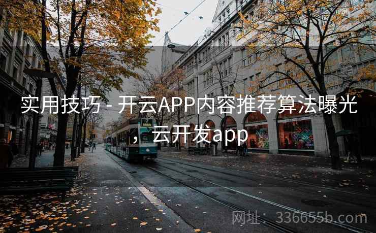 实用技巧 - 开云APP内容推荐算法曝光,云开发app 实用技巧 - 开云APP内容推荐算法曝光,云开发app